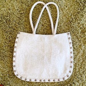 Chico’s White Leather Purse